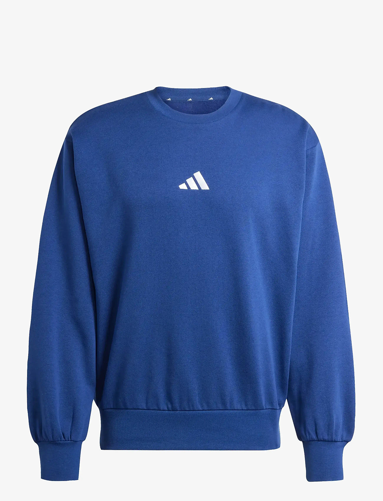 adidas Sportswear - M FEELCOZY SWT - tops - dkblue/white - 1