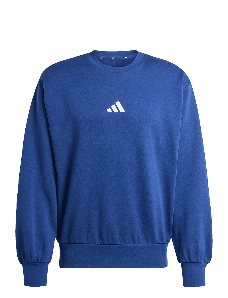 adidas Sportswear - M FEELCOZY SWT - tops - dkblue/white - 1
