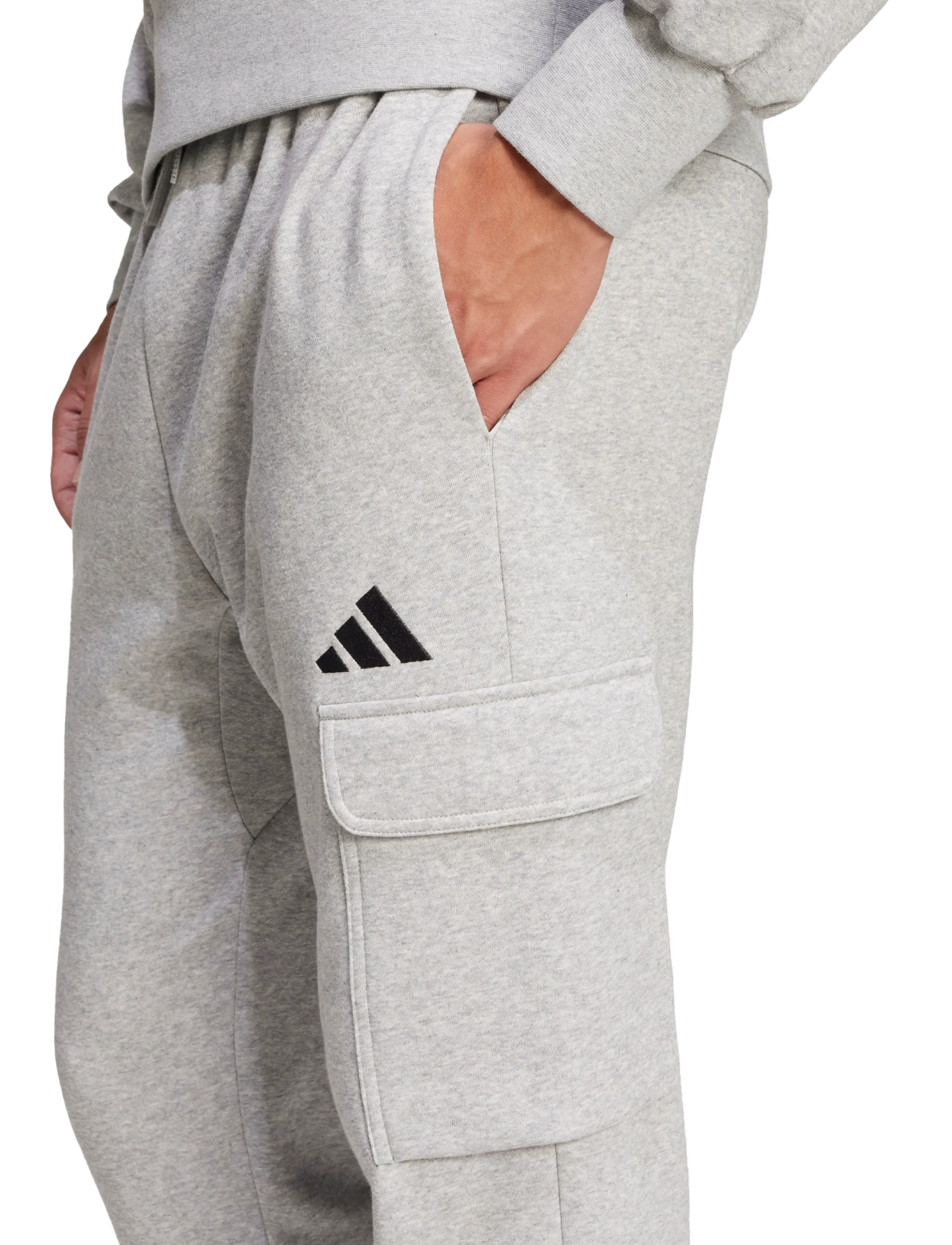 adidas Sportswear - M FELCZY C PANT - buxur - mgreyh/black - 3