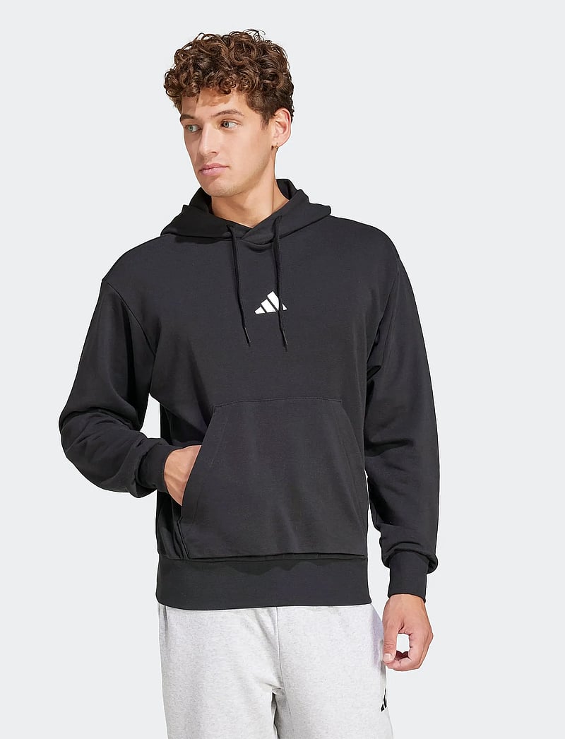adidas Sportswear - M FEELCOZY HD - kapuzenpullover - black/white - 0
