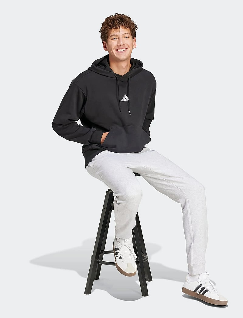 adidas Sportswear - M FEELCOZY HD - kapuzenpullover - black/white - 3