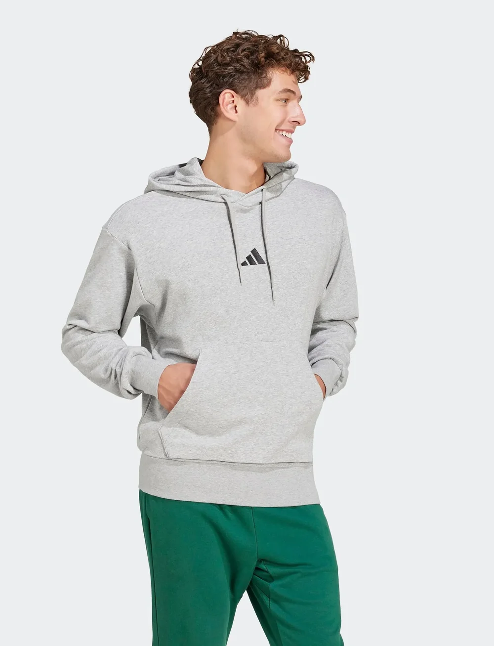 adidas Sportswear - M FEELCOZY HD - kapuzenpullover - mgreyh/black - 5