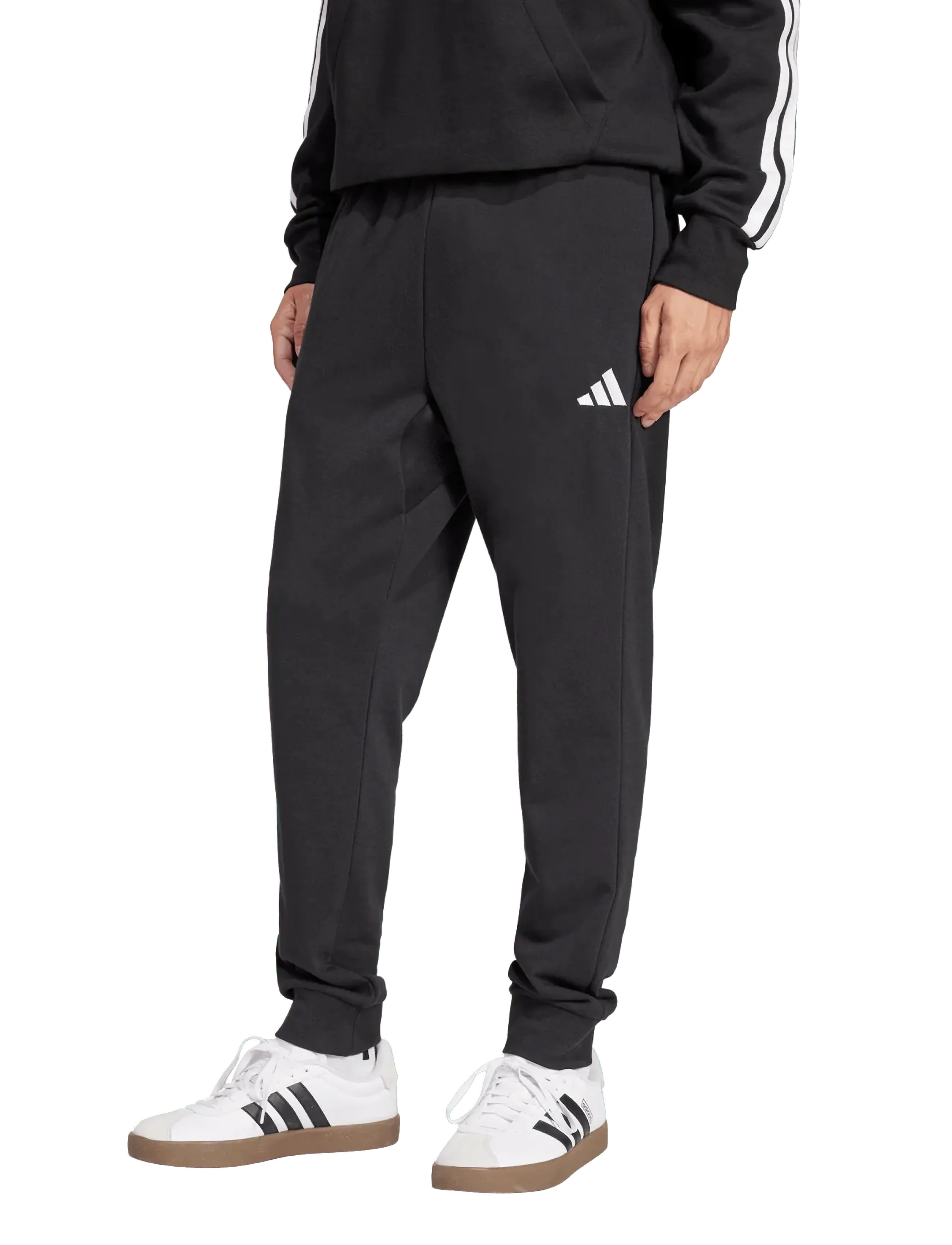 adidas Sportswear - M FEELCOZY PANT - bukser - black/white - 2