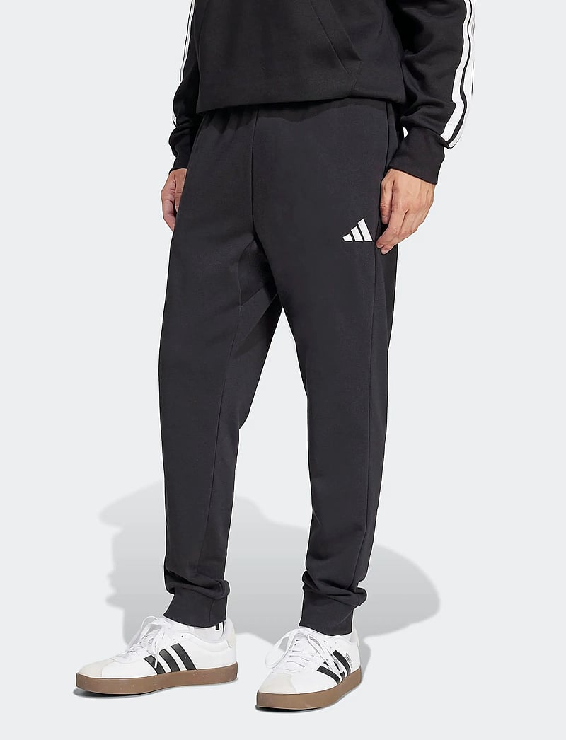 adidas Sportswear - M FEELCOZY PANT - püksid - black/white - 5