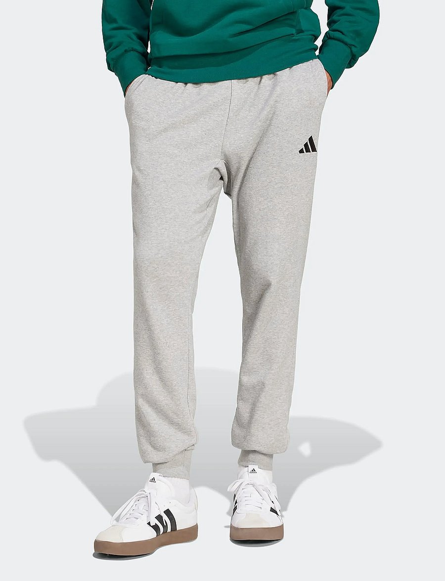 adidas Sportswear - M FEELCOZY PANT - bukser - mgreyh/black - 0