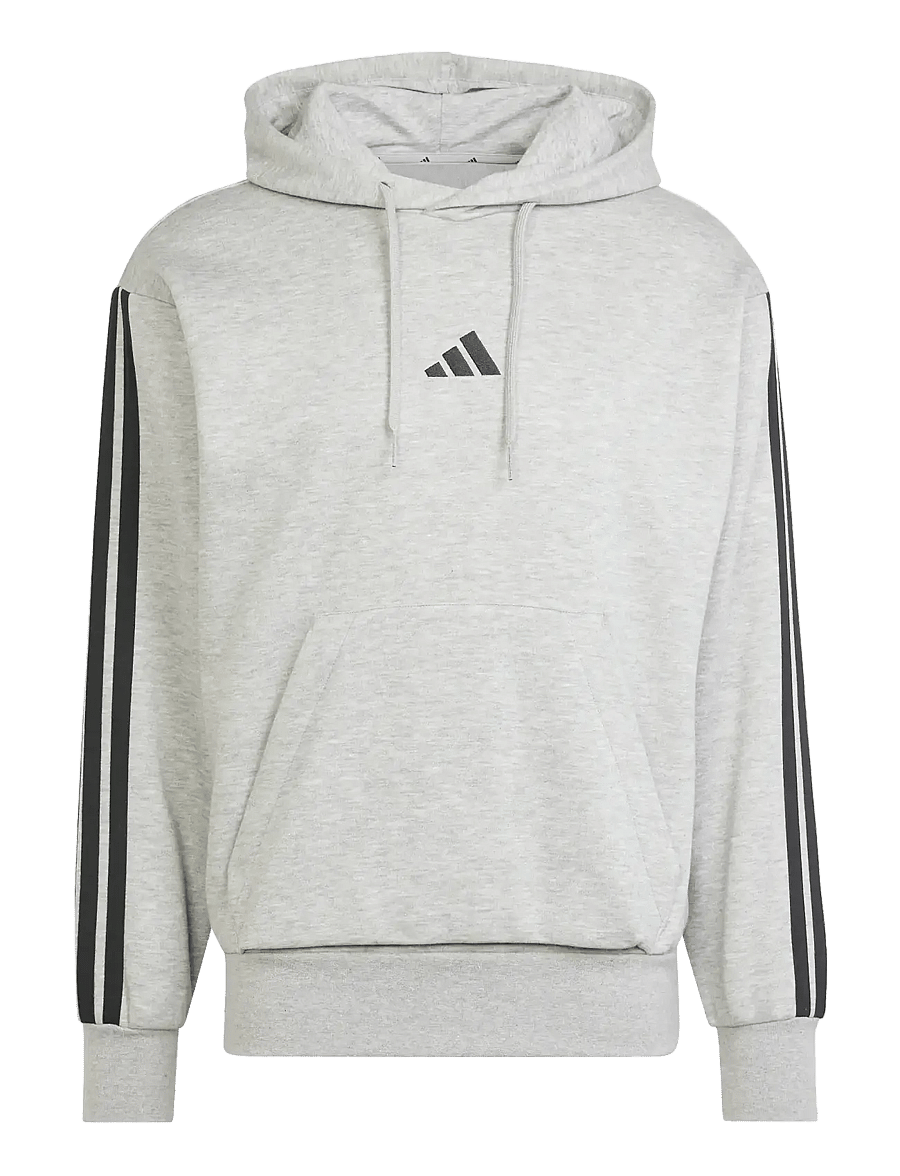 adidas Sportswear - M 3S FL HD - džemperiai su gobtuvu - mgreyh/black - 1