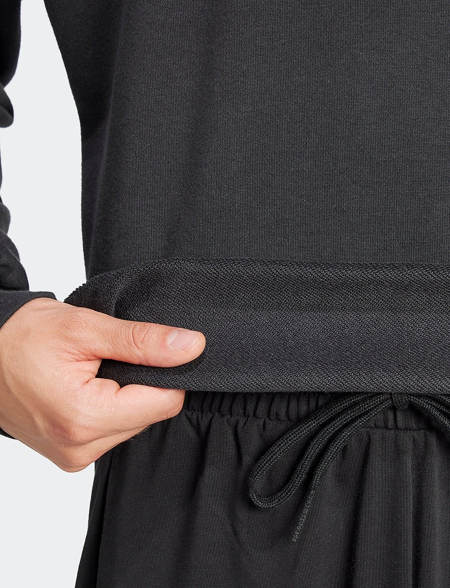 adidas Sportswear - M 3S FT SWT - dressipluusid - black/white - 5