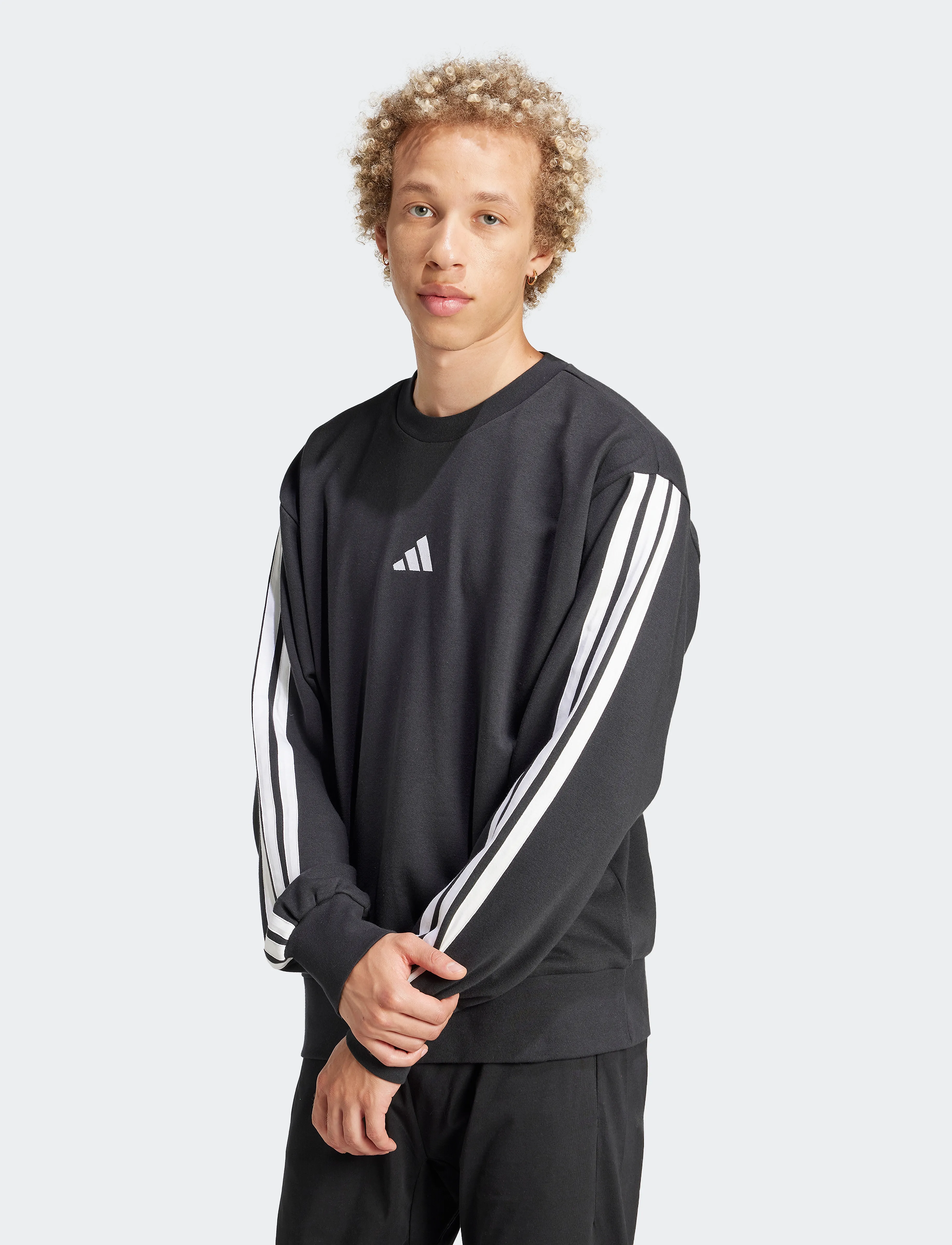 Adidas Sportswear M 3S Ft Swt sweatshirts herr – bild 5