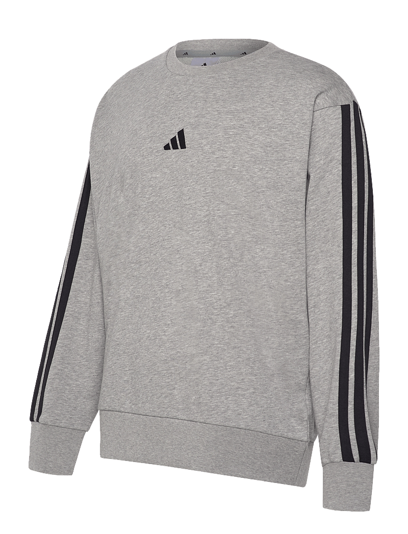 adidas Sportswear - M 3S FT SWT - dressipluusid - mgreyh/black - 3