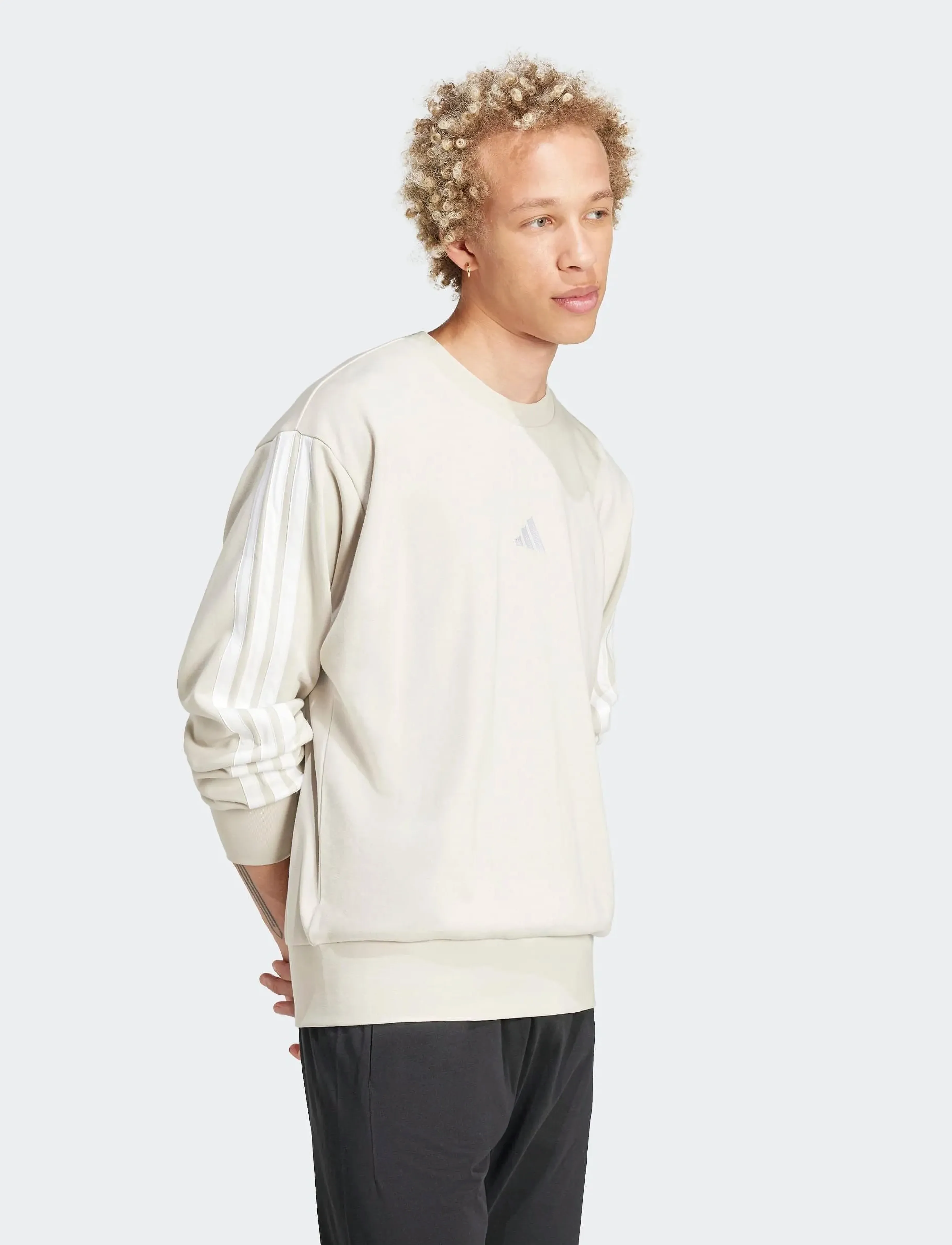 Adidas Sportswear M 3S Ft Swt tröjor herr – bild 2