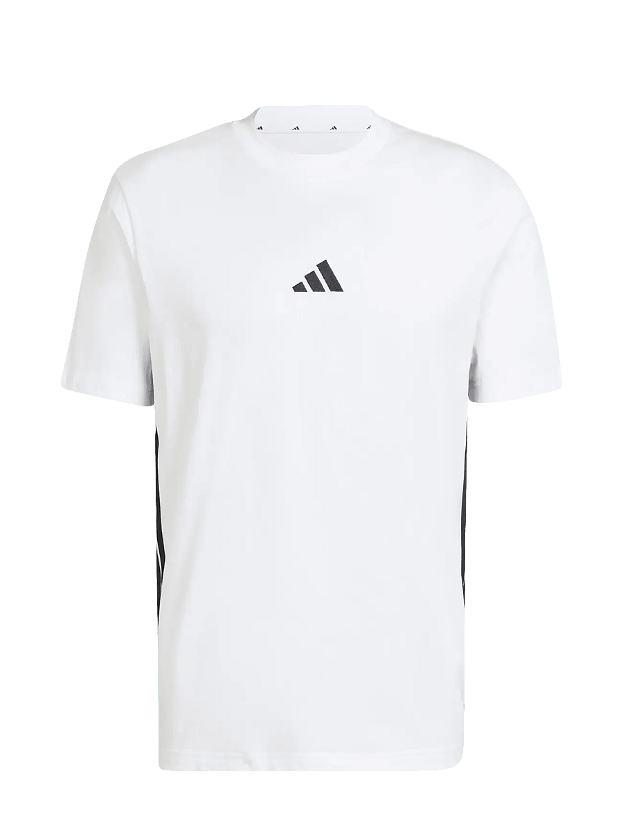 adidas Sportswear - M 3S SJ T - skjorter - white/black - 1