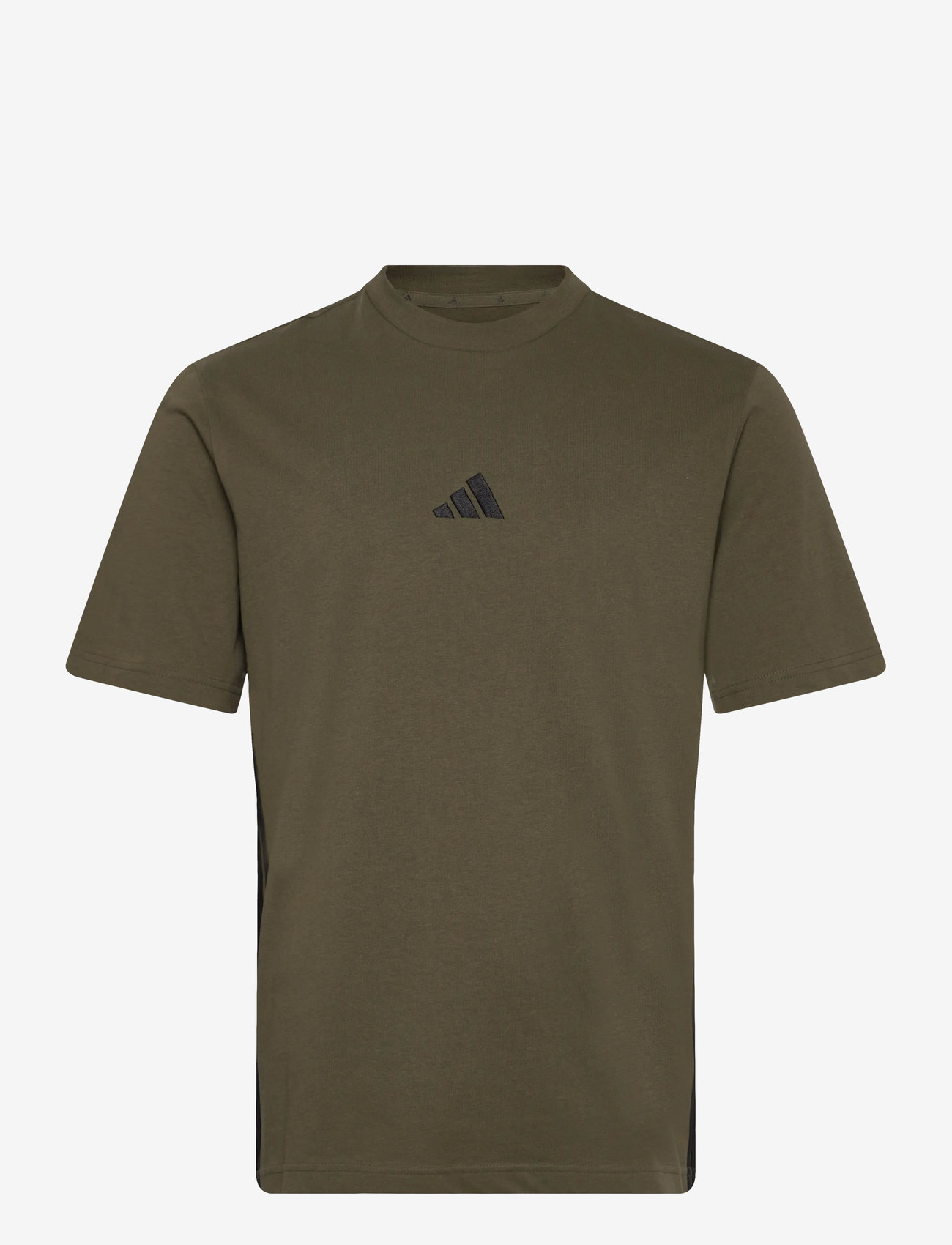 adidas Sportswear - M 3S SJ T - oberteile & t-shirts - olistr/black - 0