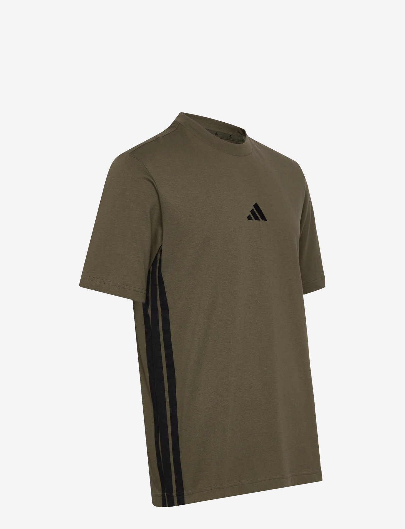 adidas Sportswear - M 3S SJ T - oberteile & t-shirts - olistr/black - 3