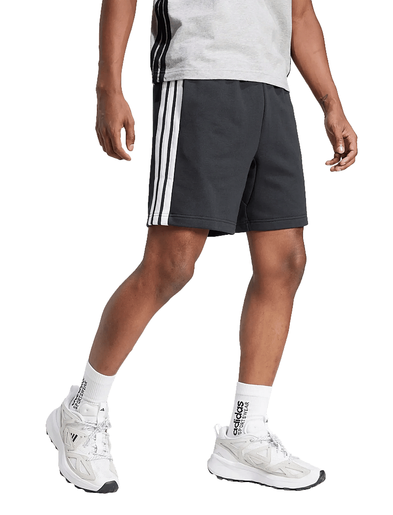 adidas Sportswear - M 3S FT SHO - püksid - black/white - 0