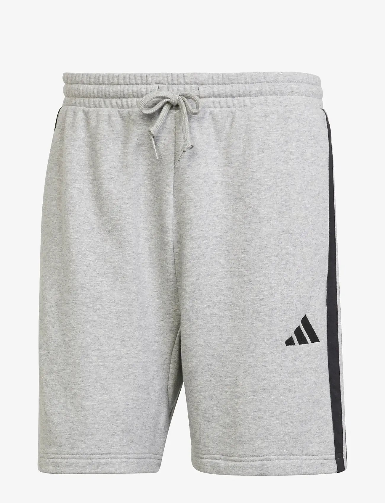 adidas Sportswear - M 3S FT SHO - bottoms - mgreyh/black - 1