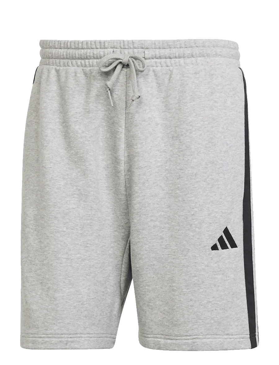 adidas Sportswear - M 3S FT SHO - afslappede shorts - mgreyh/black - 1