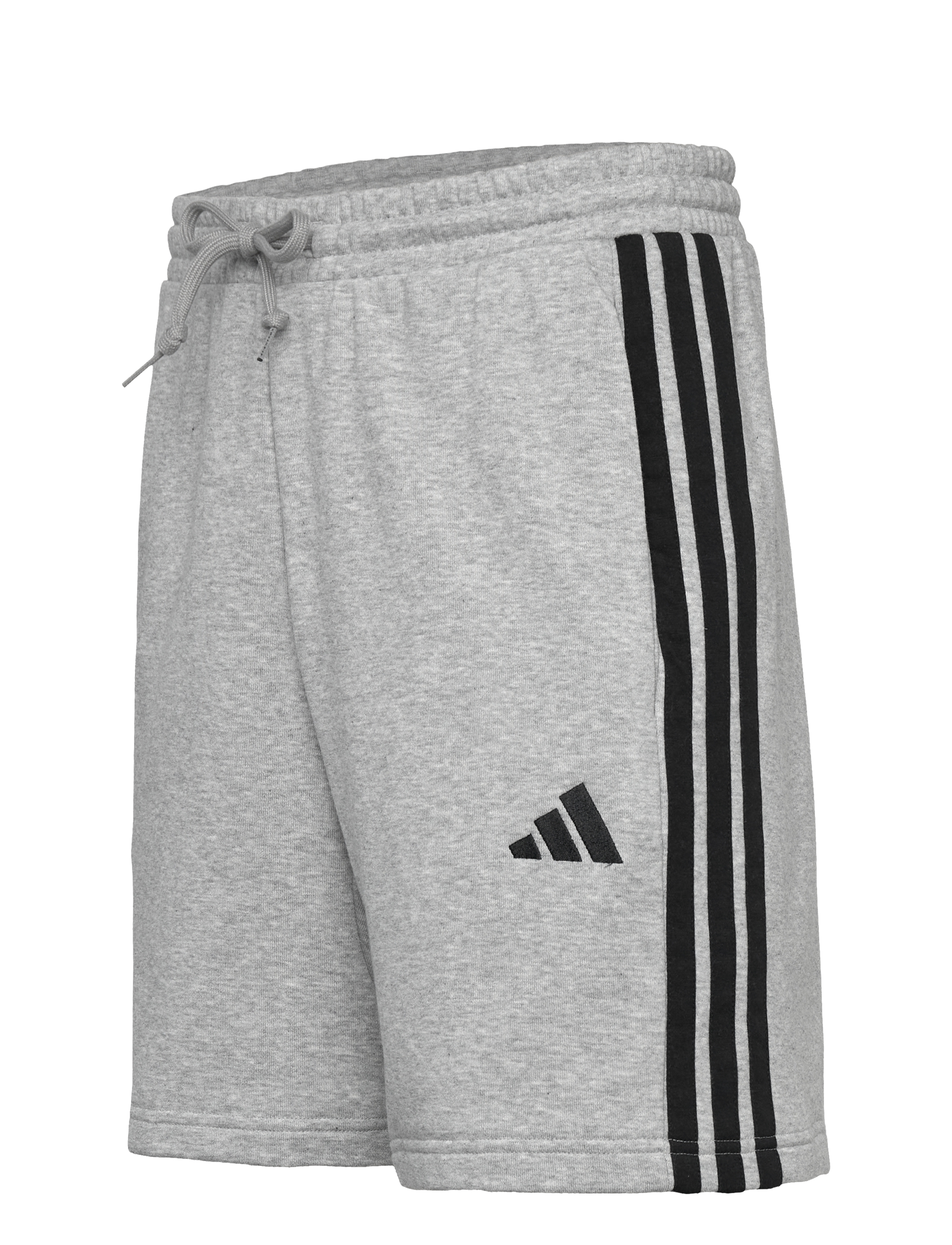 adidas Sportswear - M 3S FT SHO - afslappede shorts - mgreyh/black - 4