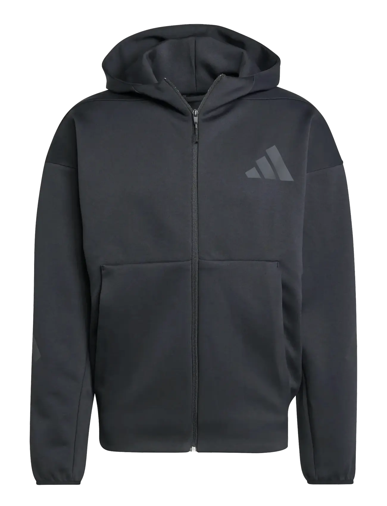 adidas Sportswear M Z.N.E. FZ - Sweatshirts - BLACK / black