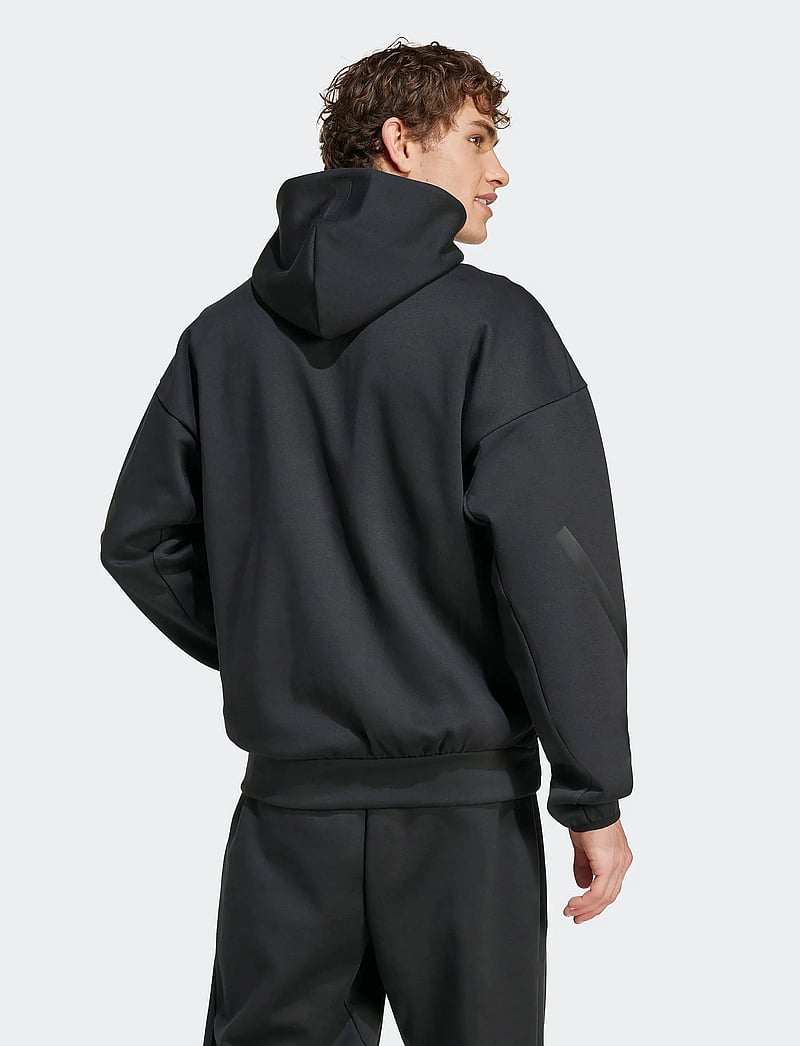 adidas Sportswear - M Z.N.E. FZ - fleece og mellemlag - black - 5