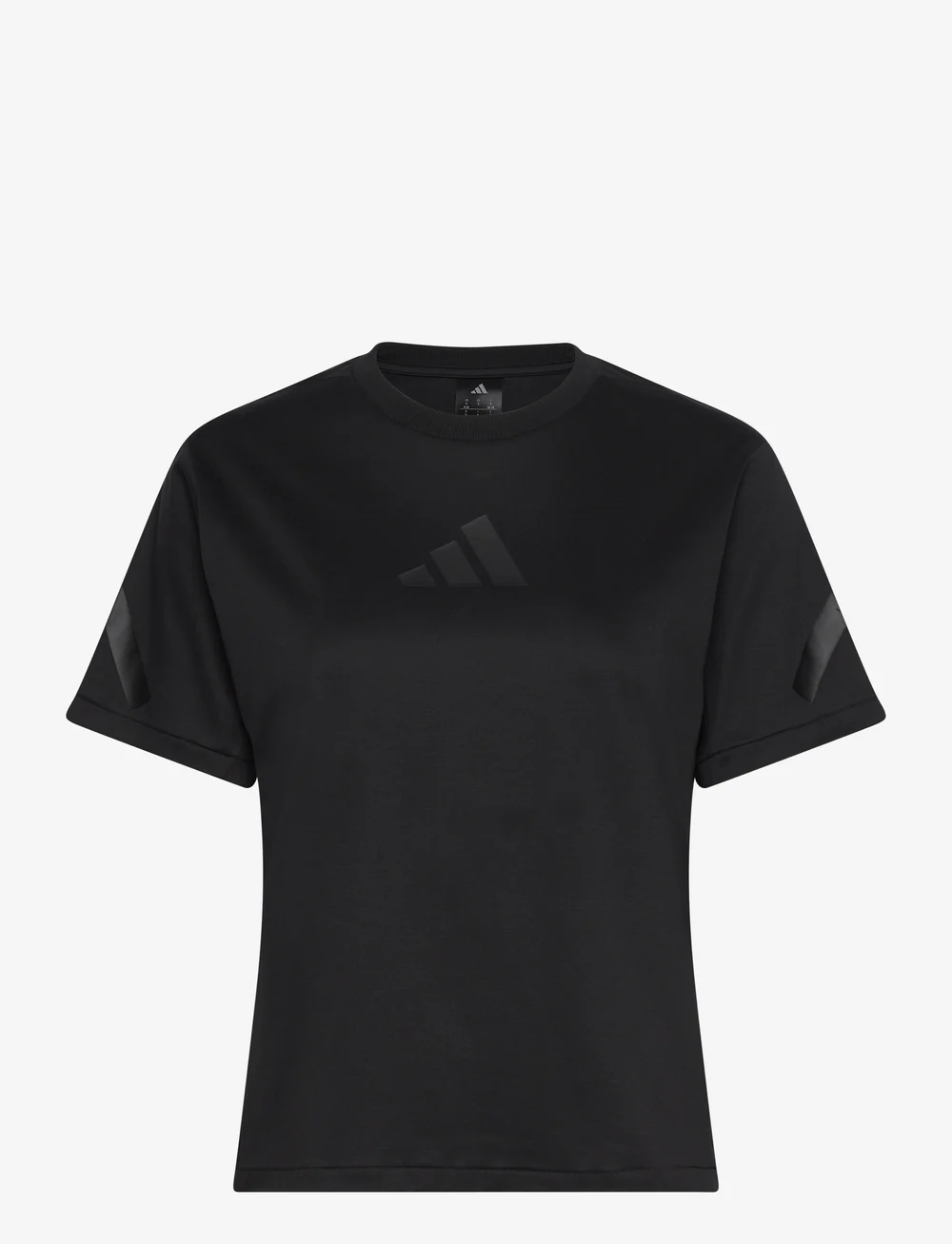 adidas Sportswear - W Z.N.E. TEE - alussärgid ja t-särgid - black - 0
