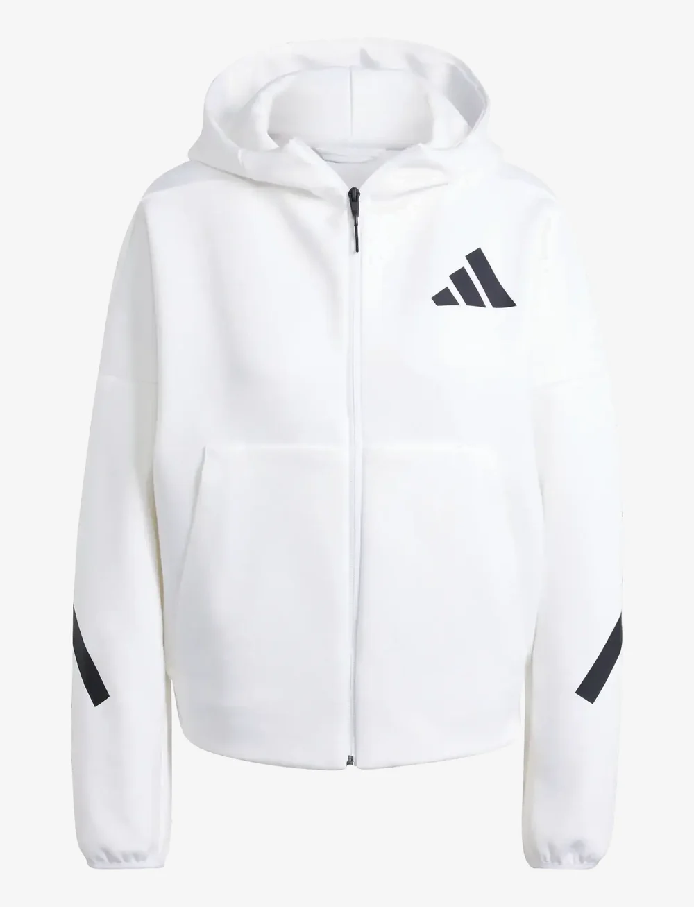adidas Sportswear - W Z.N.E. FZ - hættetrøjer - white - 1