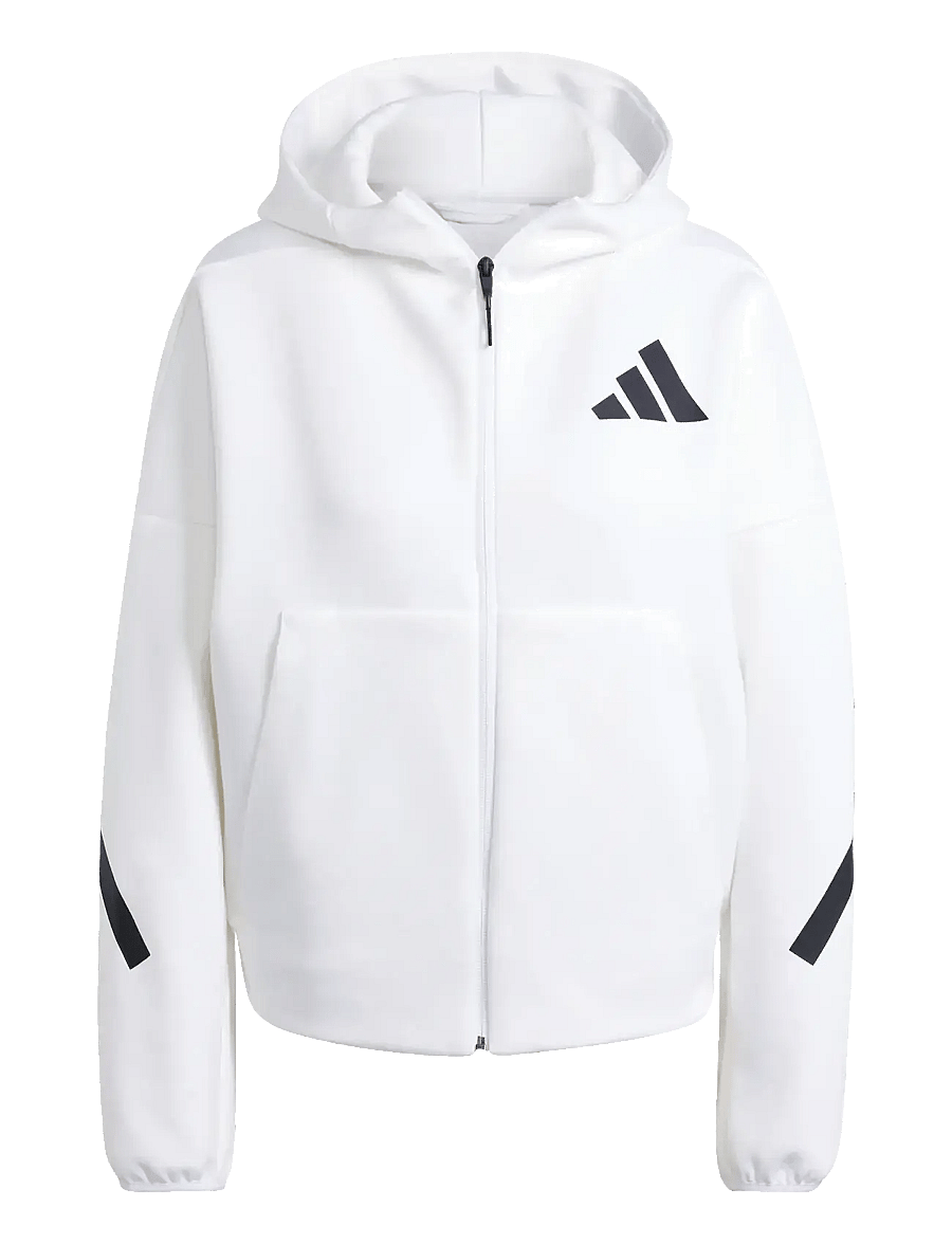 adidas Sportswear - W Z.N.E. FZ - overdele - white - 1