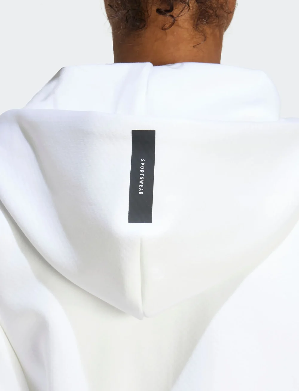 adidas Sportswear - W Z.N.E. FZ - hættetrøjer - white - 4