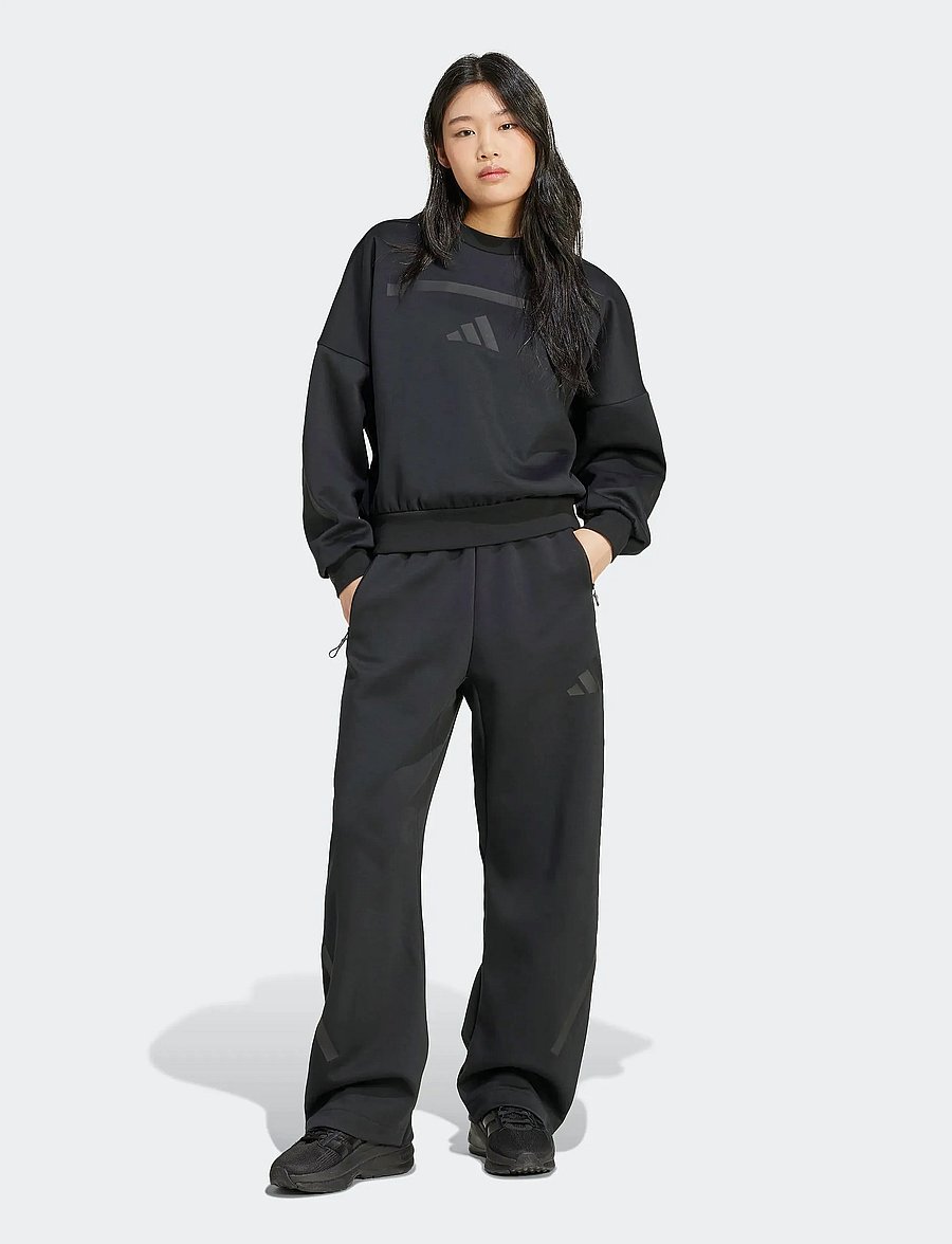 adidas Sportswear - W Z.N.E. BAR PT - joggingbukser - black - 3