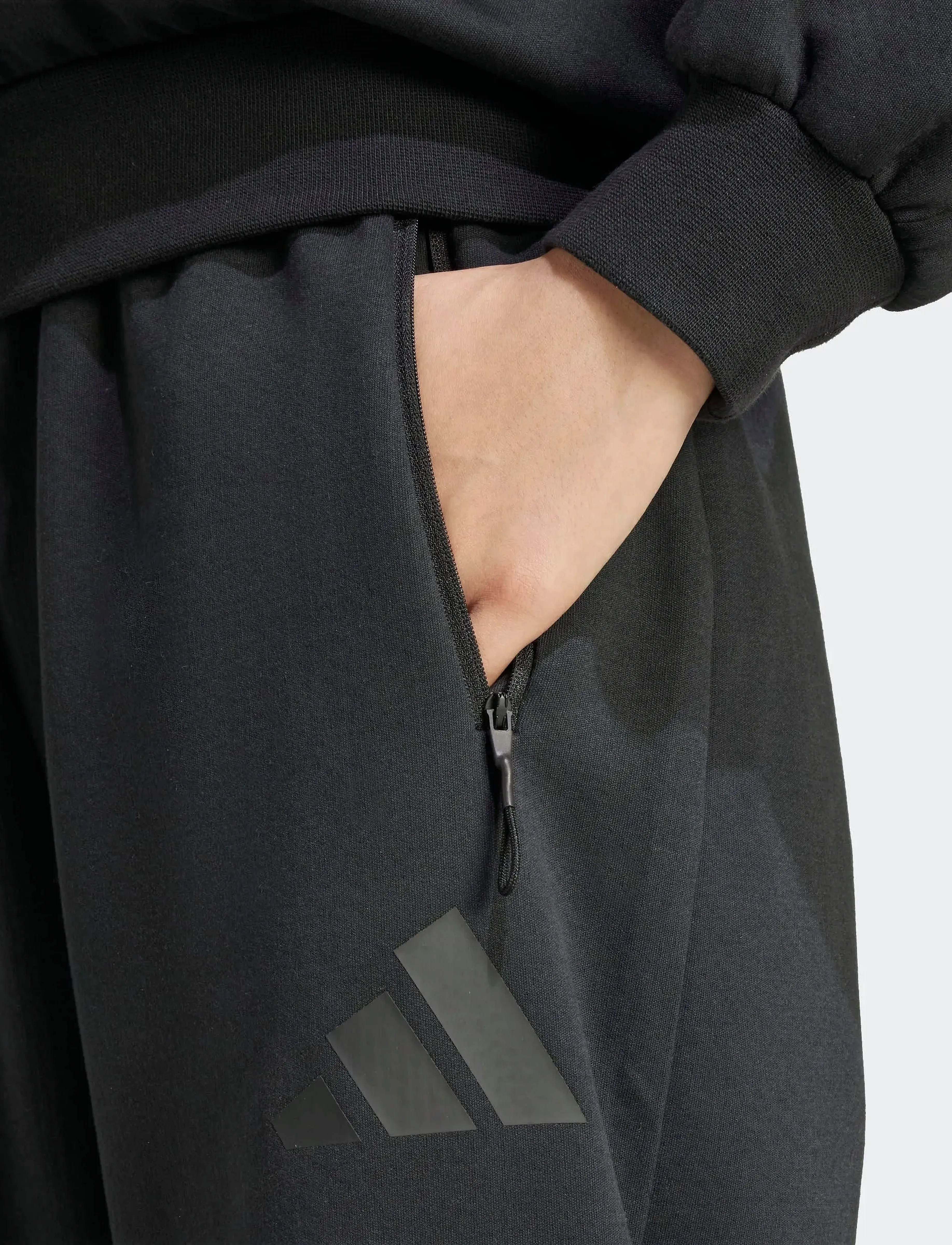 adidas Sportswear - W Z.N.E. BAR PT - joggingbukser - black - 4