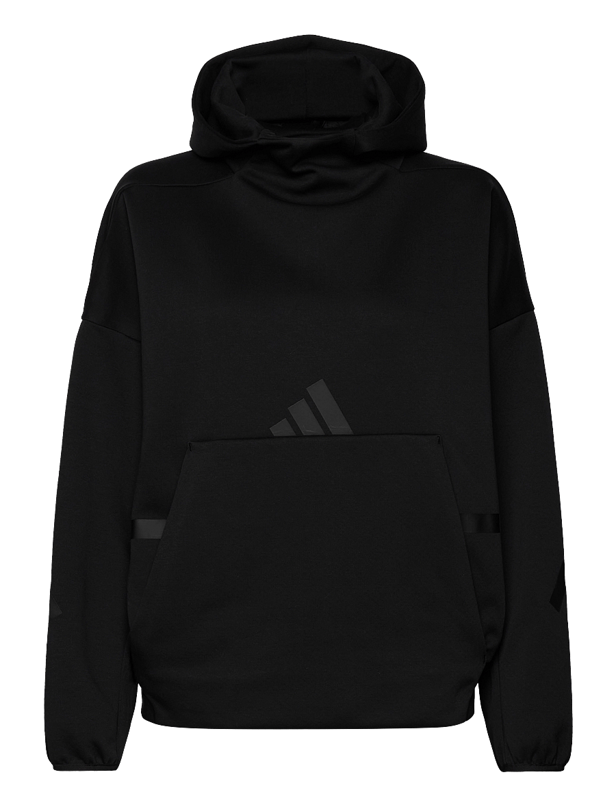 adidas Sportswear - W Z.N.E. OH HD - huvtröjor - black - 1