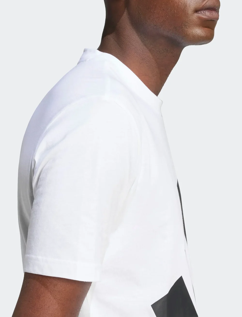 adidas Sportswear - M BL SJ T - t-shirts - white/black - 4