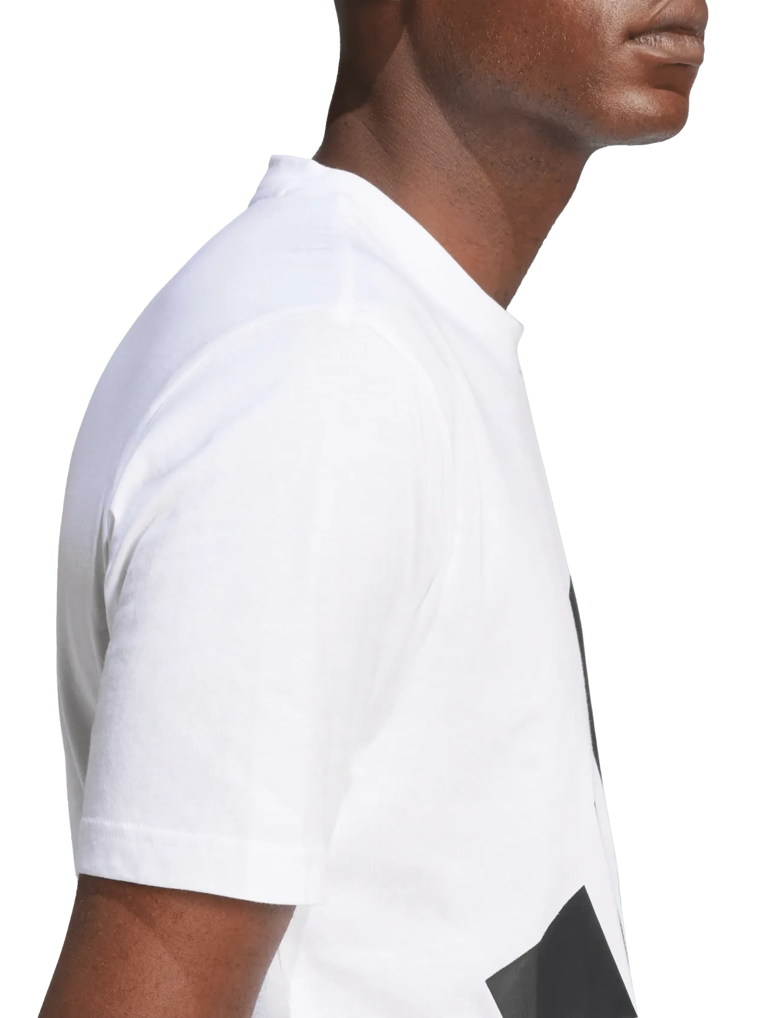 adidas Sportswear - M BL SJ T - t-shirts - white/black - 5