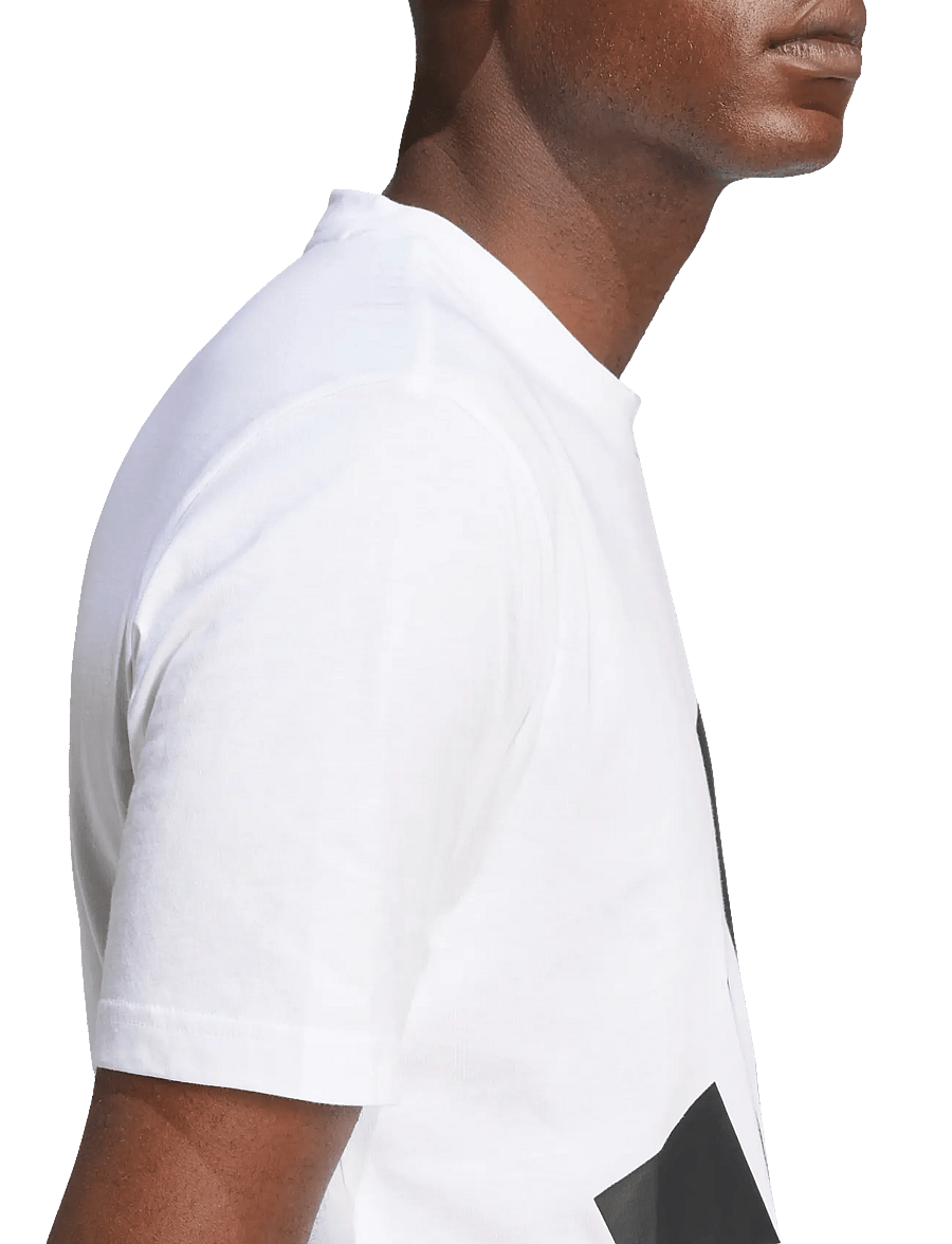 adidas Sportswear - M BL SJ T - t-shirts - white/black - 5