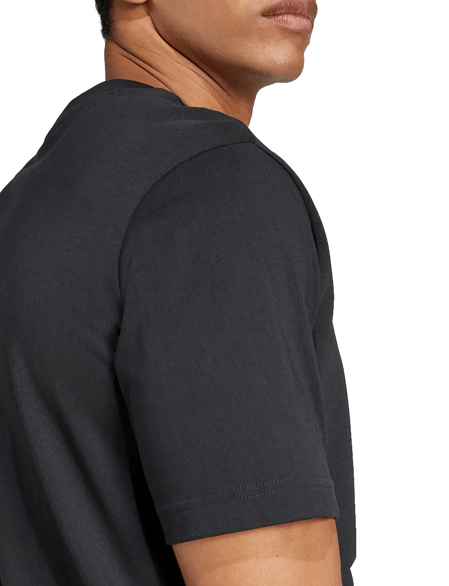 adidas Sportswear - M BL SJ T - t-shirts - black/white - 5