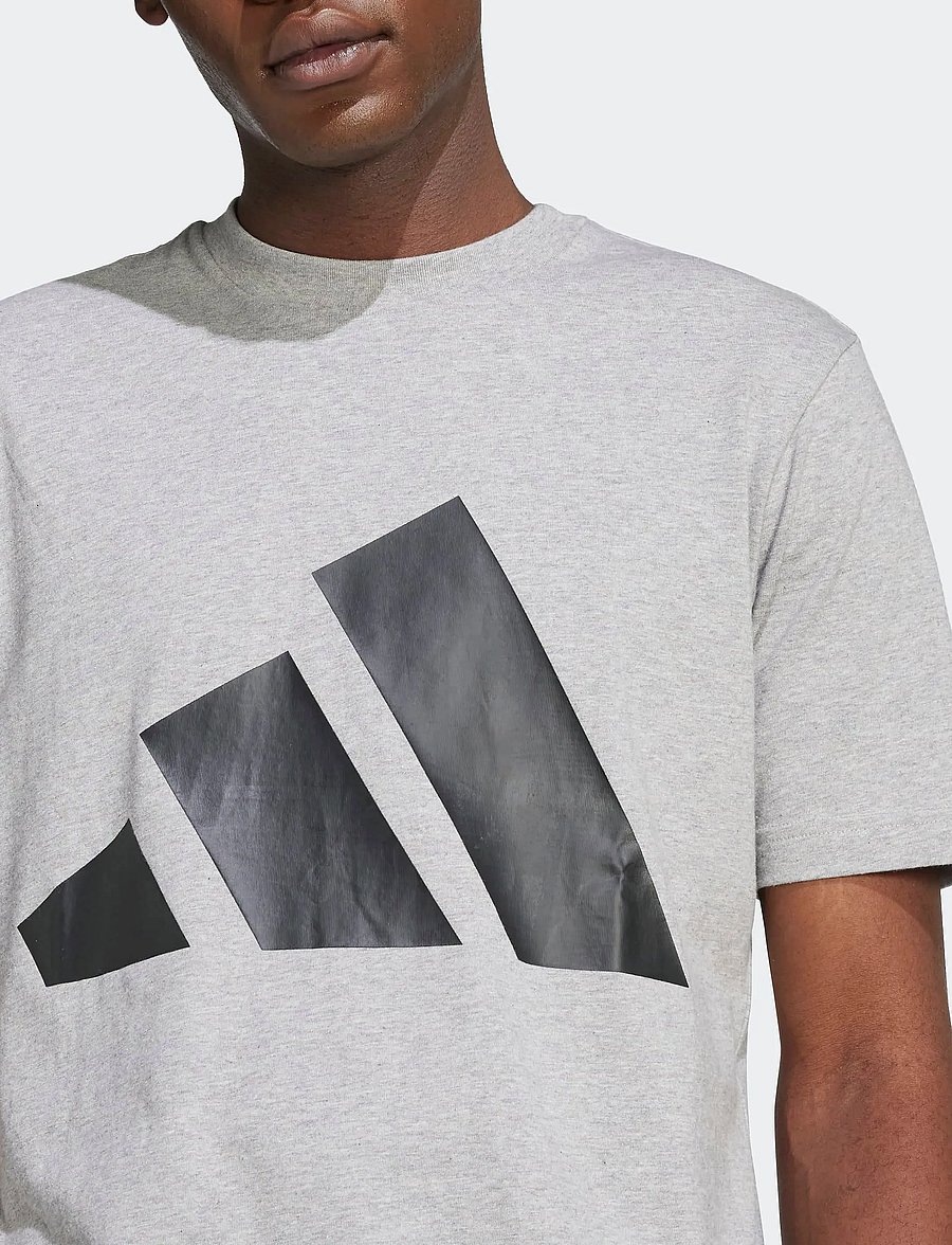 adidas Sportswear - M BL SJ T - t-särgid - mgreyh/black - 3