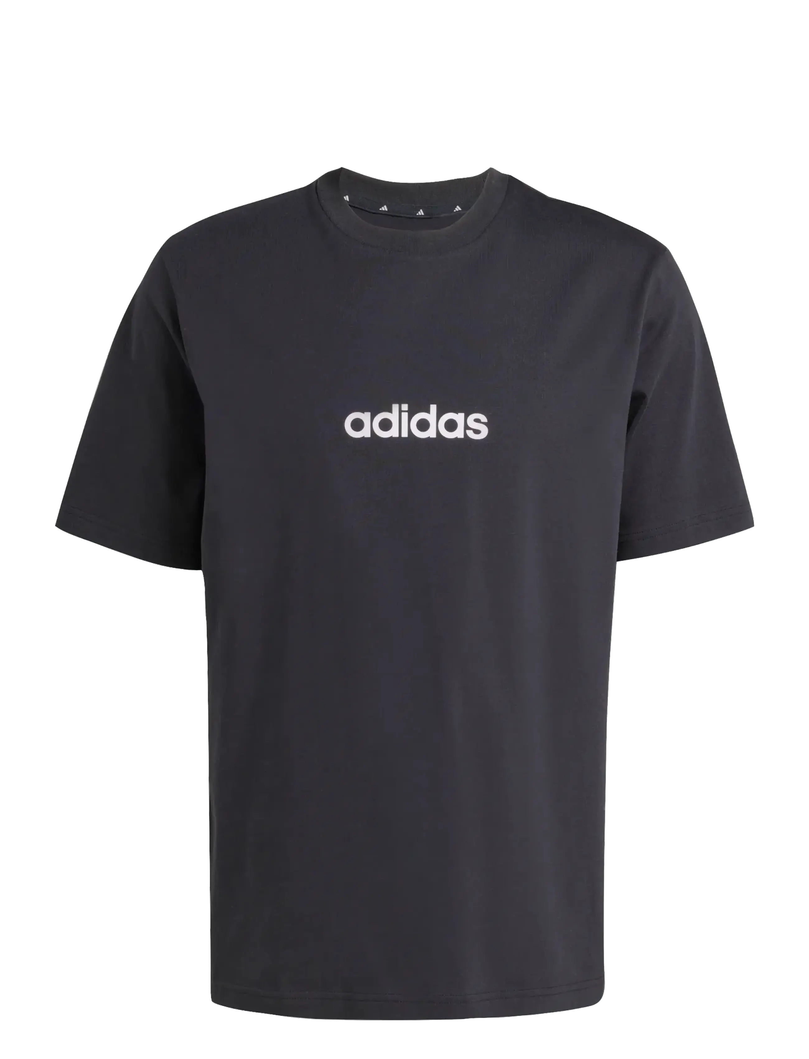 adidas Sportswear M LIN SJ T - Winter deals - BLACK/WHITE / black