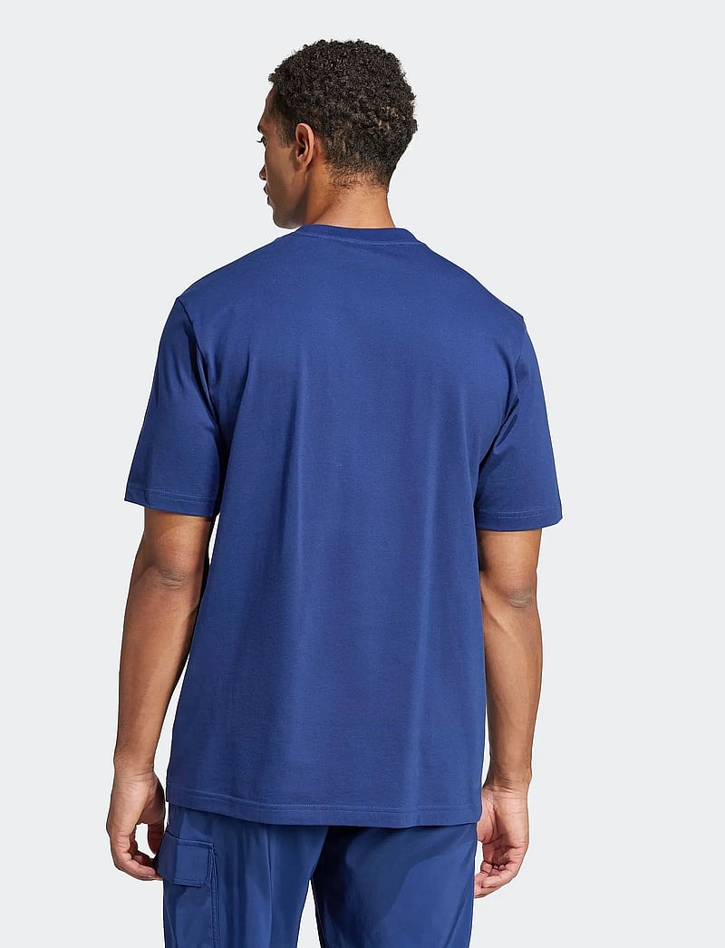 adidas Sportswear - M LIN SJ T - t-shirts - dkblue/white - 3