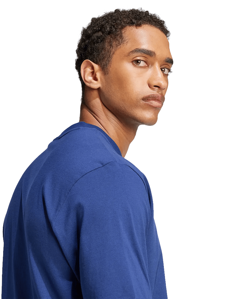 adidas Sportswear - M LIN SJ T - tops & t-shirts - dkblue/white - 5