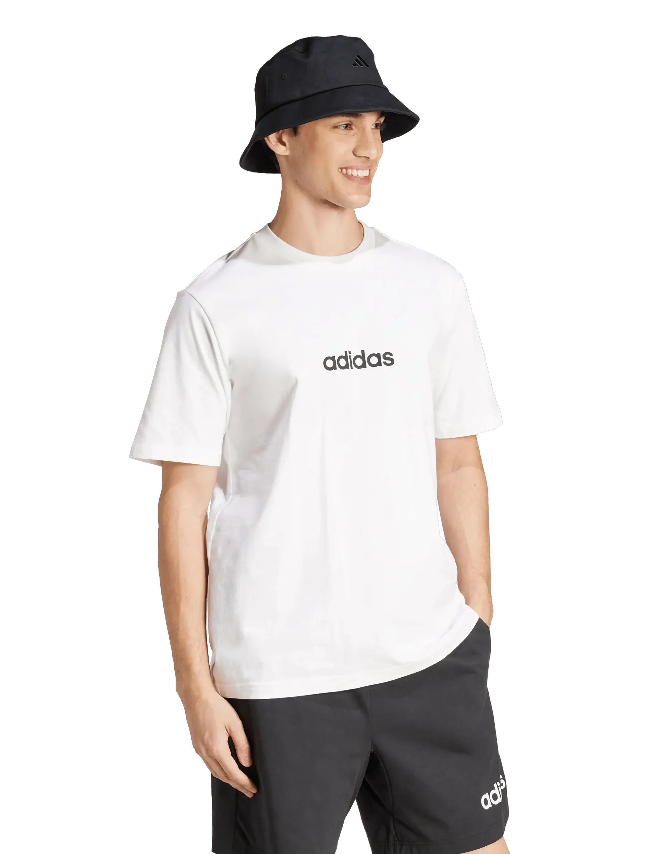 adidas Sportswear M Lin Sj T, XXL, Sport Oberteile, Weiß - T-shirts, Männerswear