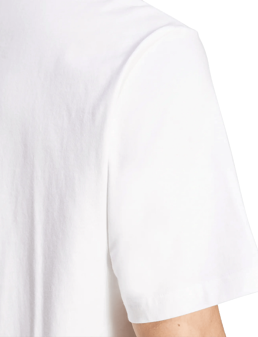 adidas Sportswear - M LIN SJ T - t-shirts - white/black - 5