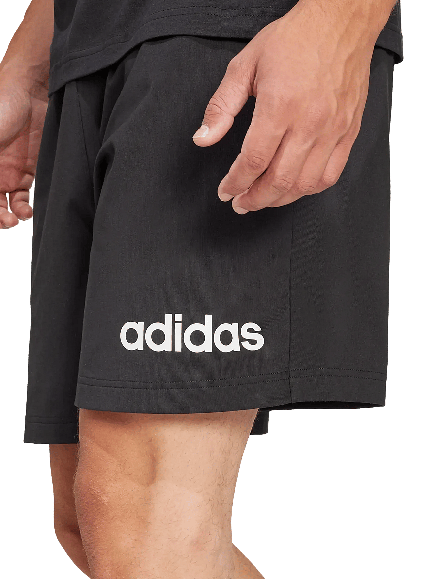 adidas Sportswear - M LIN SJ SHO - træningsshorts - black/white - 4