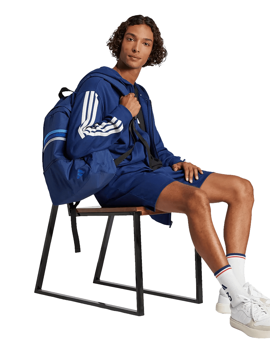adidas Sportswear - M LIN SJ SHO - træningsshorts - dkblue/white - 0