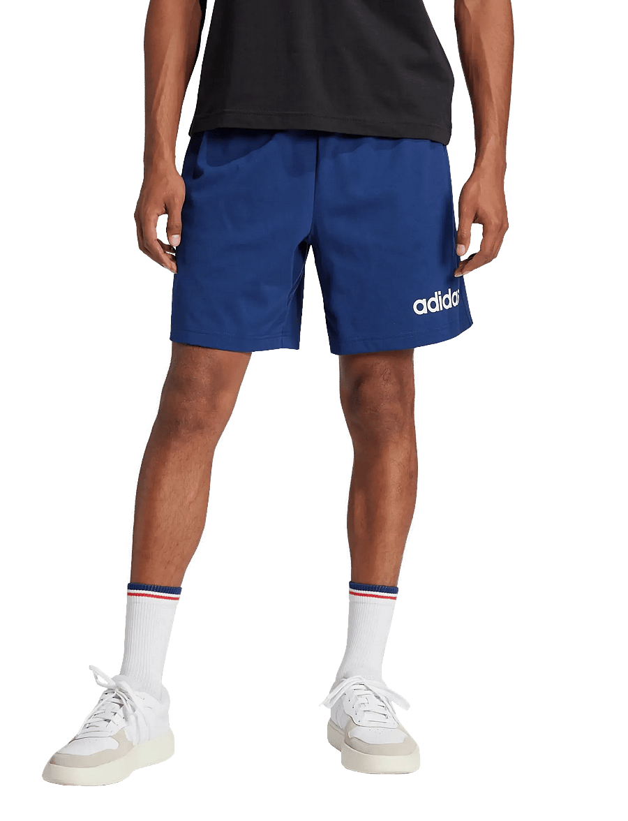 adidas Sportswear - M LIN SJ SHO - træningsshorts - dkblue/white - 2