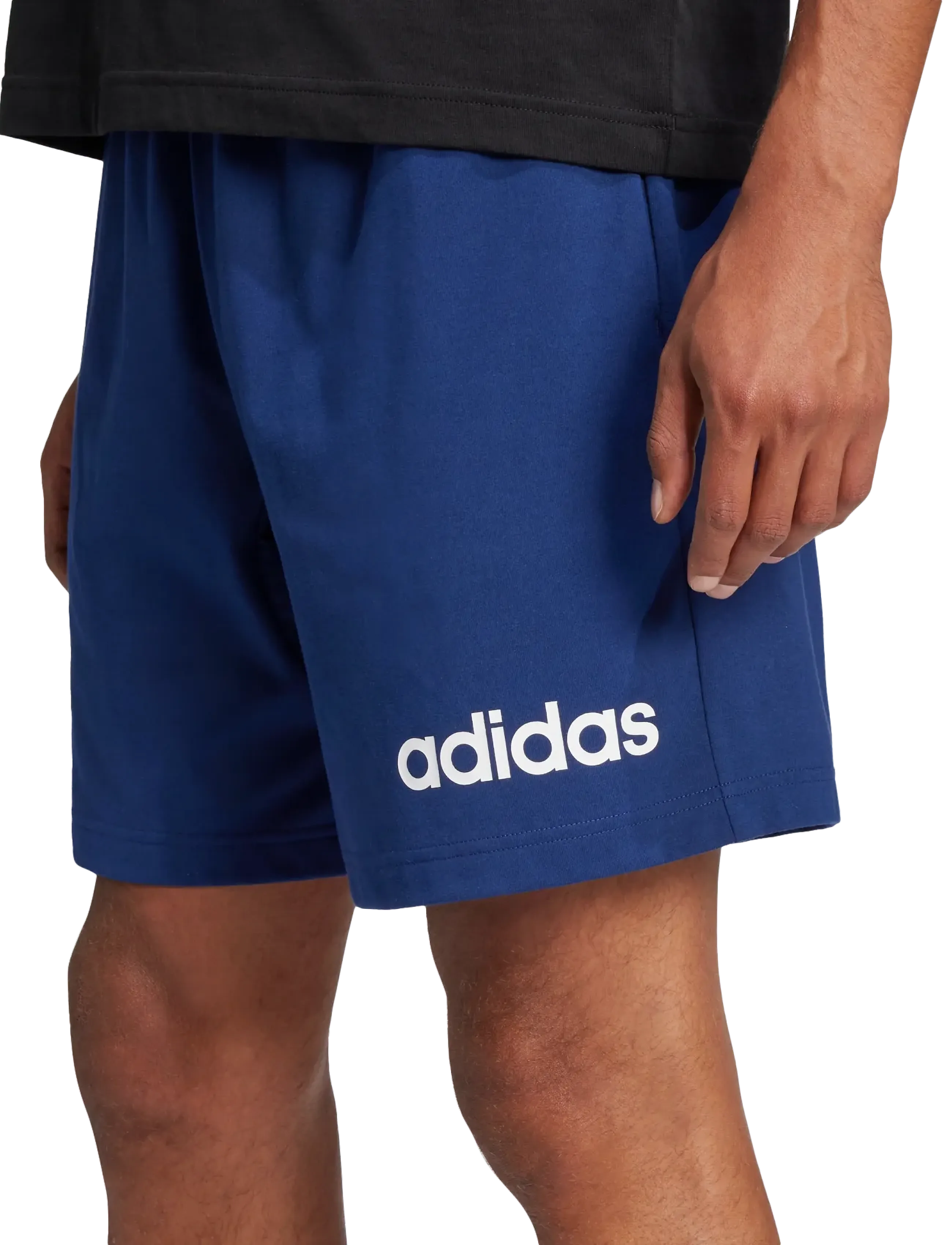 adidas Sportswear - M LIN SJ SHO - træningsshorts - dkblue/white - 3