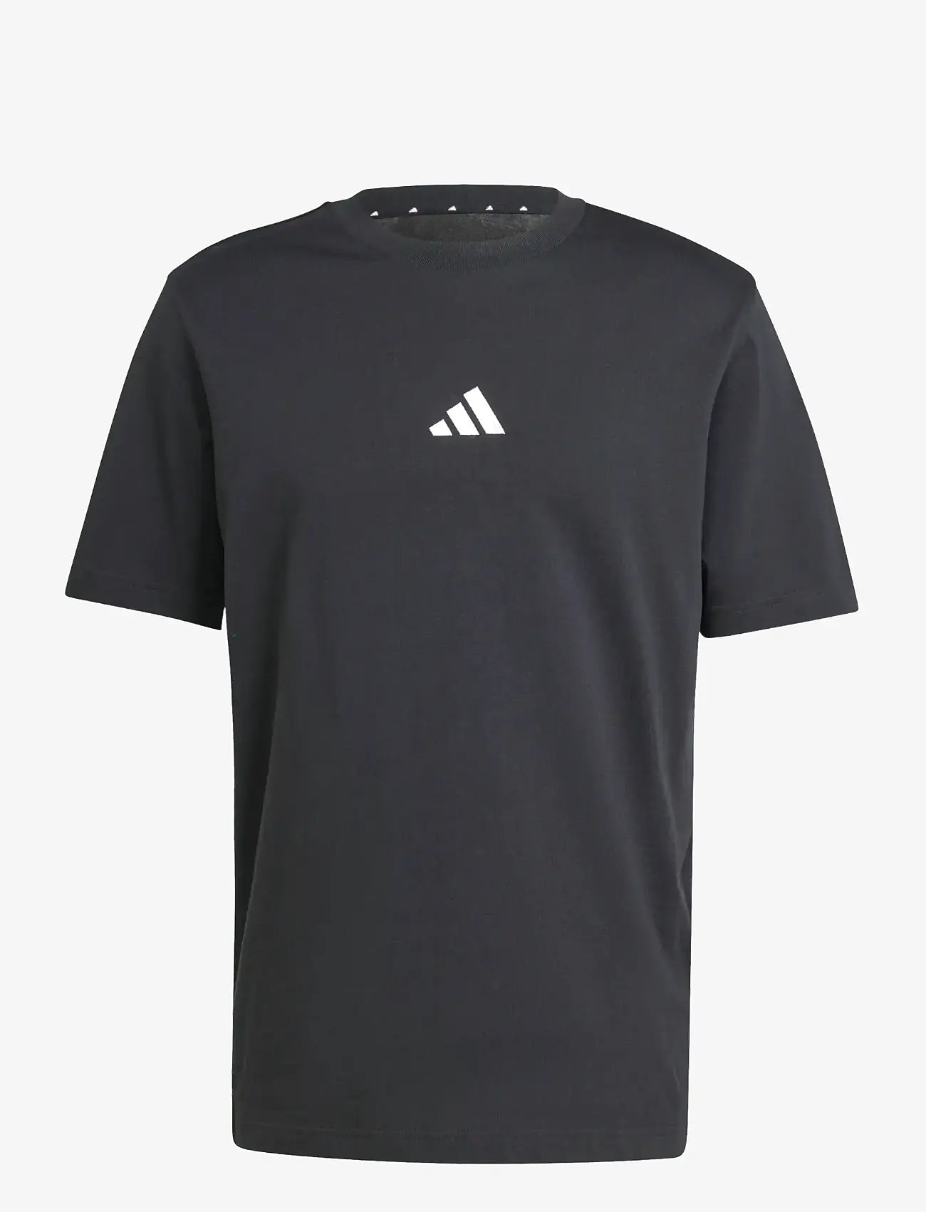 adidas Sportswear - M SL SJ T - t-shirts - black/white - 1