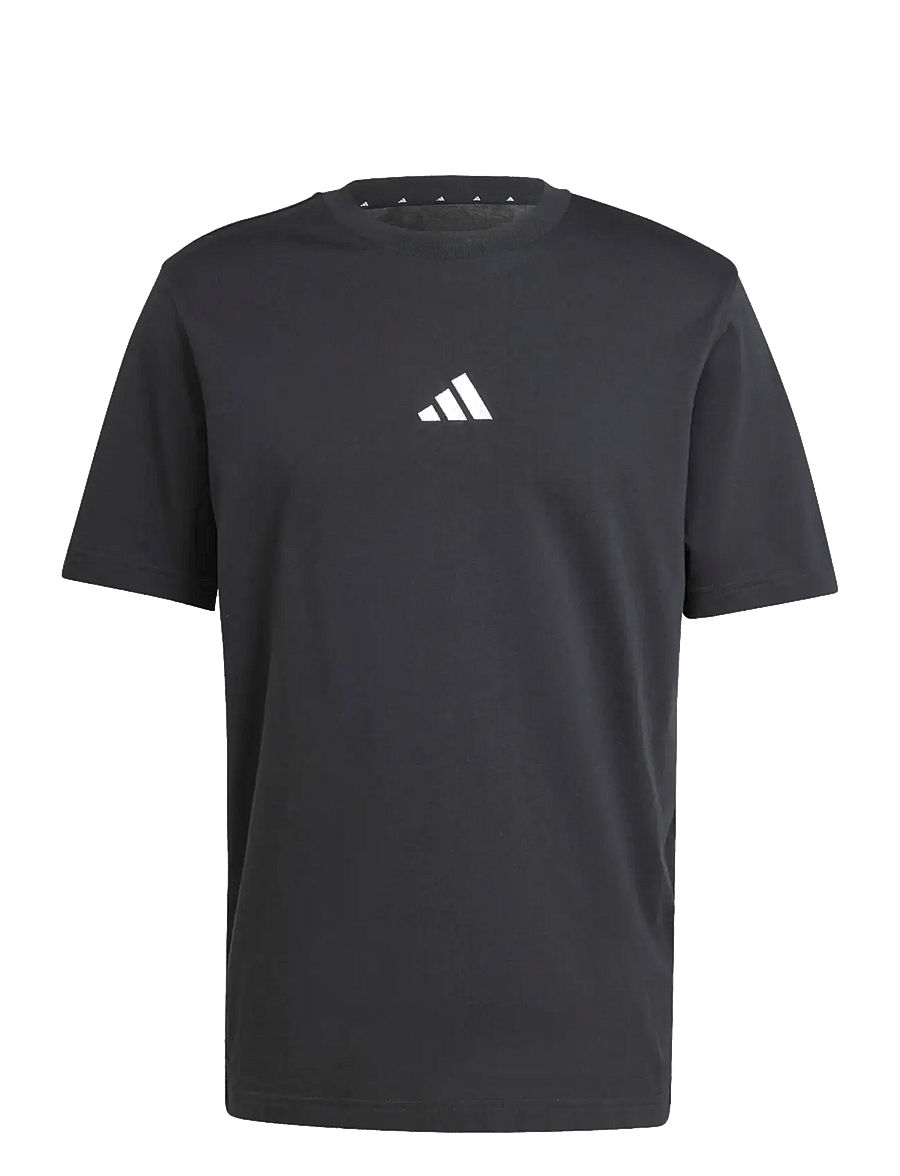 adidas Sportswear - M SL SJ T - palaidinės ir marškinėliai - black/white - 1