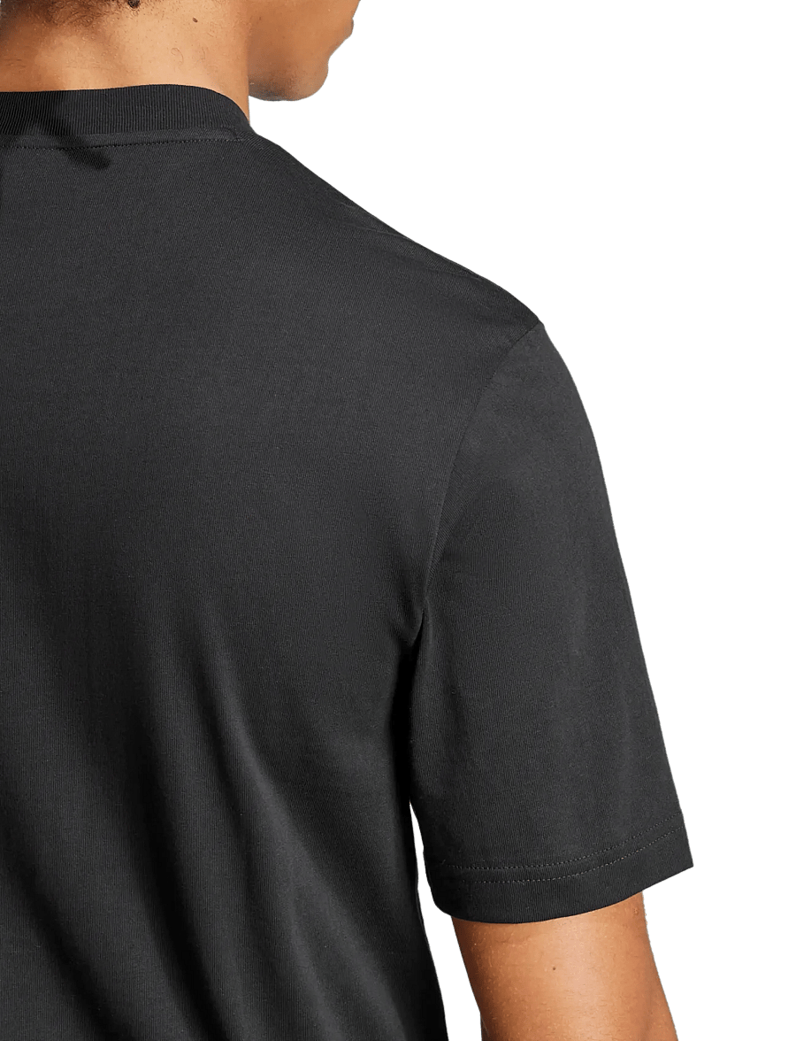 adidas Sportswear - M SL SJ T - palaidinės ir marškinėliai - black/white - 5