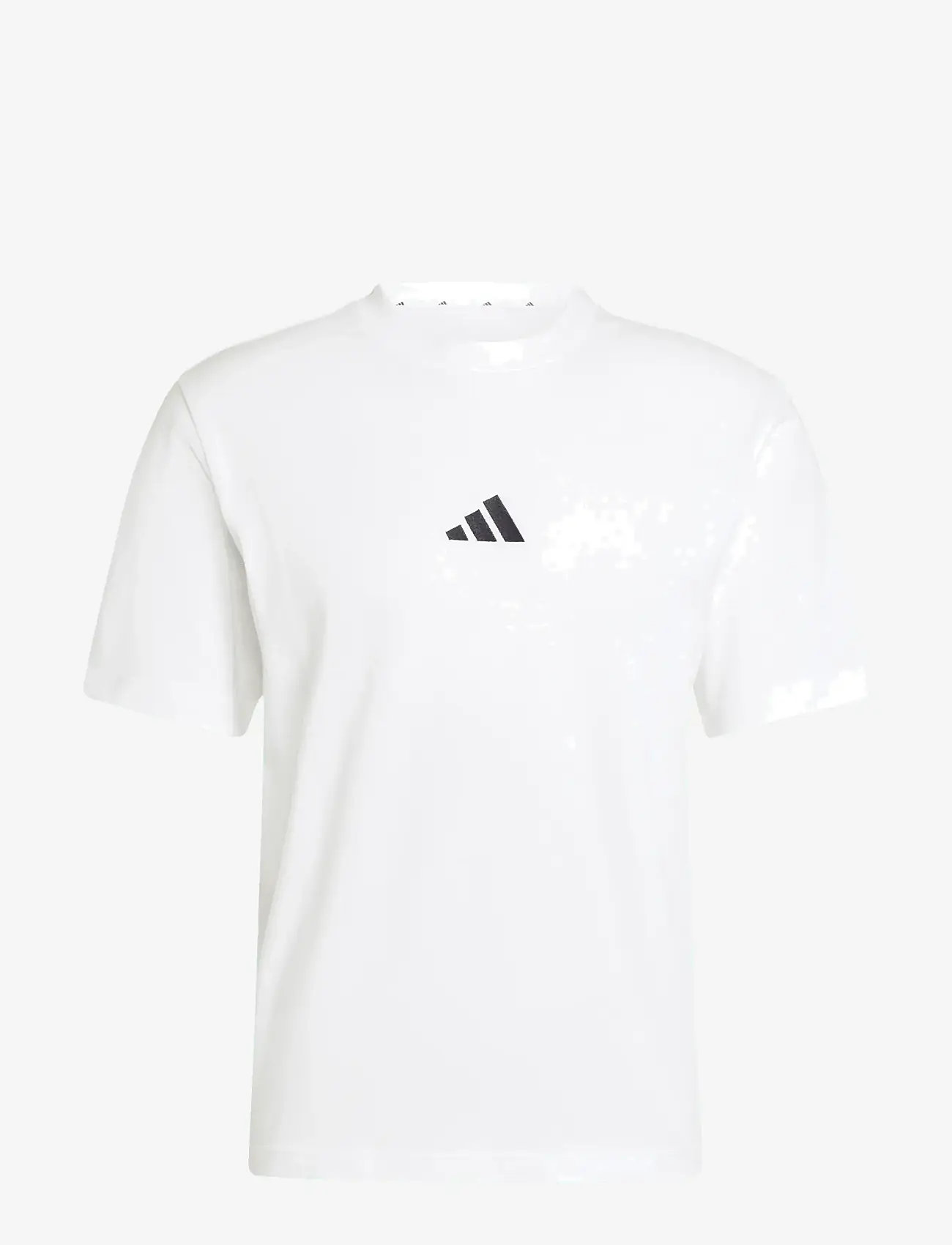 adidas Sportswear - M SL SJ T - t-shirts - white/black - 1