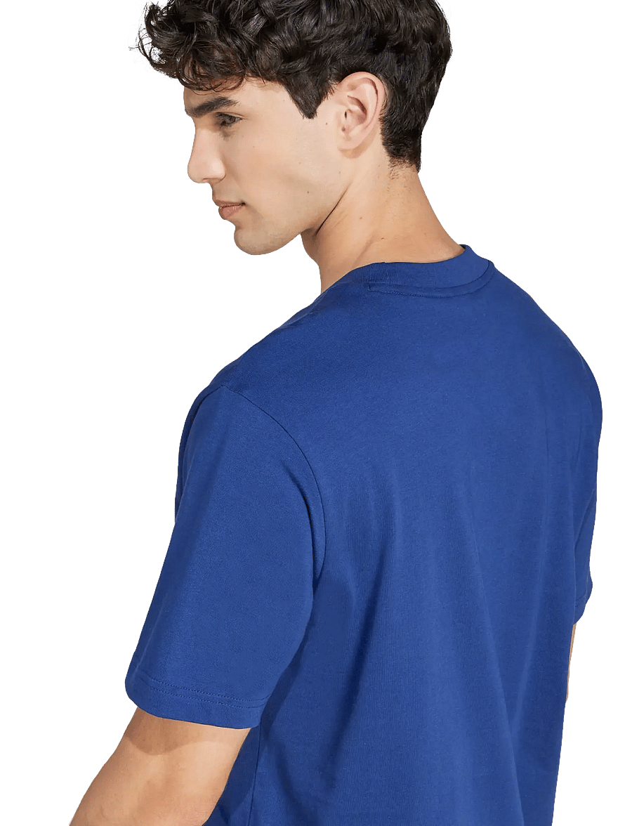 adidas Sportswear - M SL SJ T - oberteile & t-shirts - dkblue/white - 4