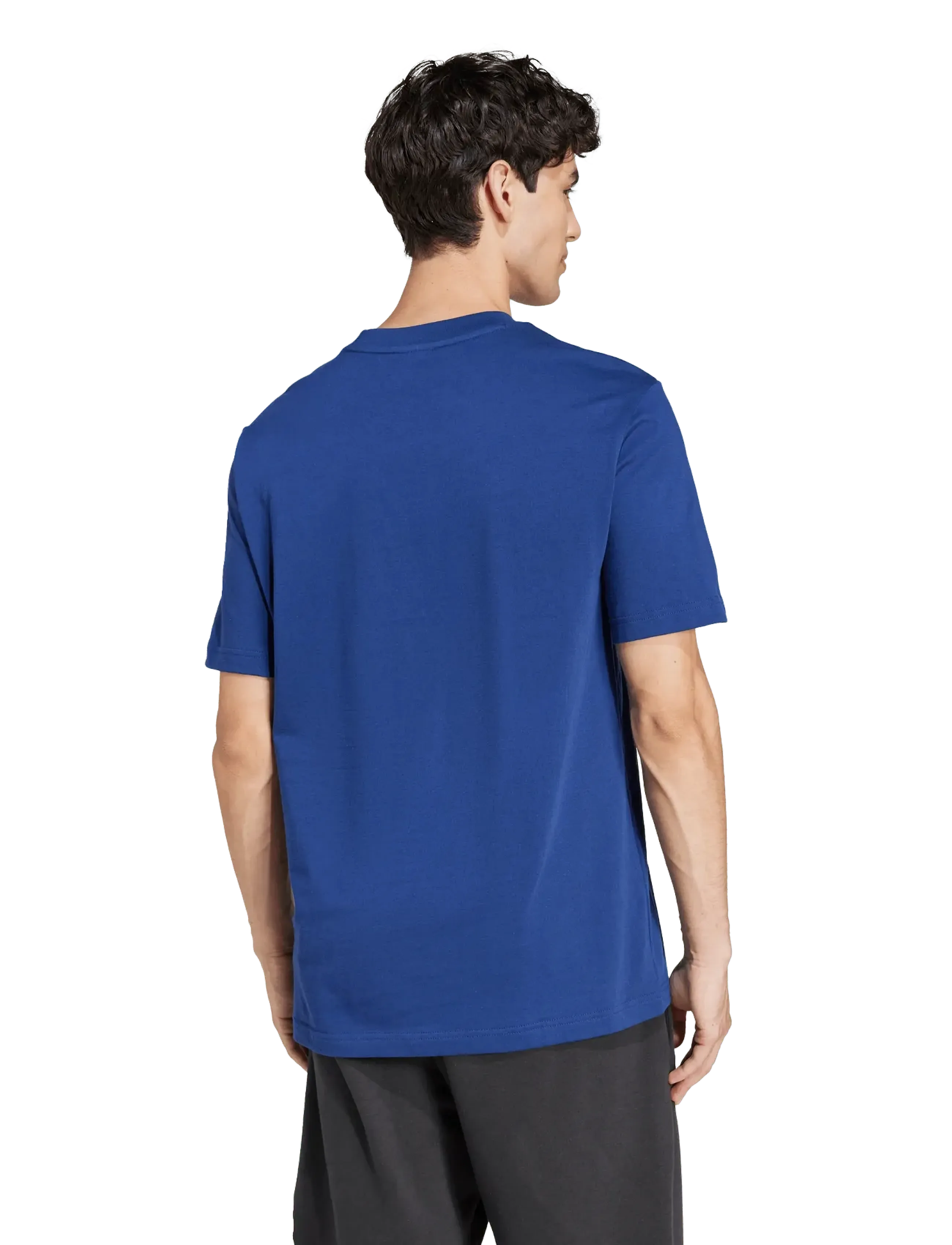 adidas Sportswear - M SL SJ T - t-shirts - dkblue/white - 5